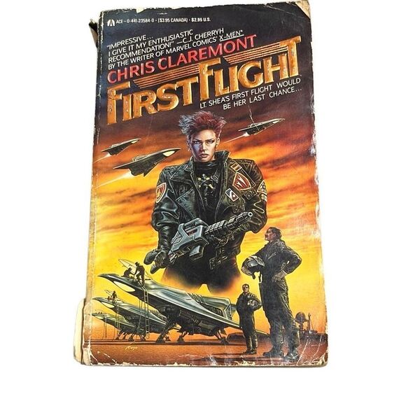 First Flight Mass Market Paperback Book 1st ACE Edition By Chris Claremont 1987 - Picture 1 of 7